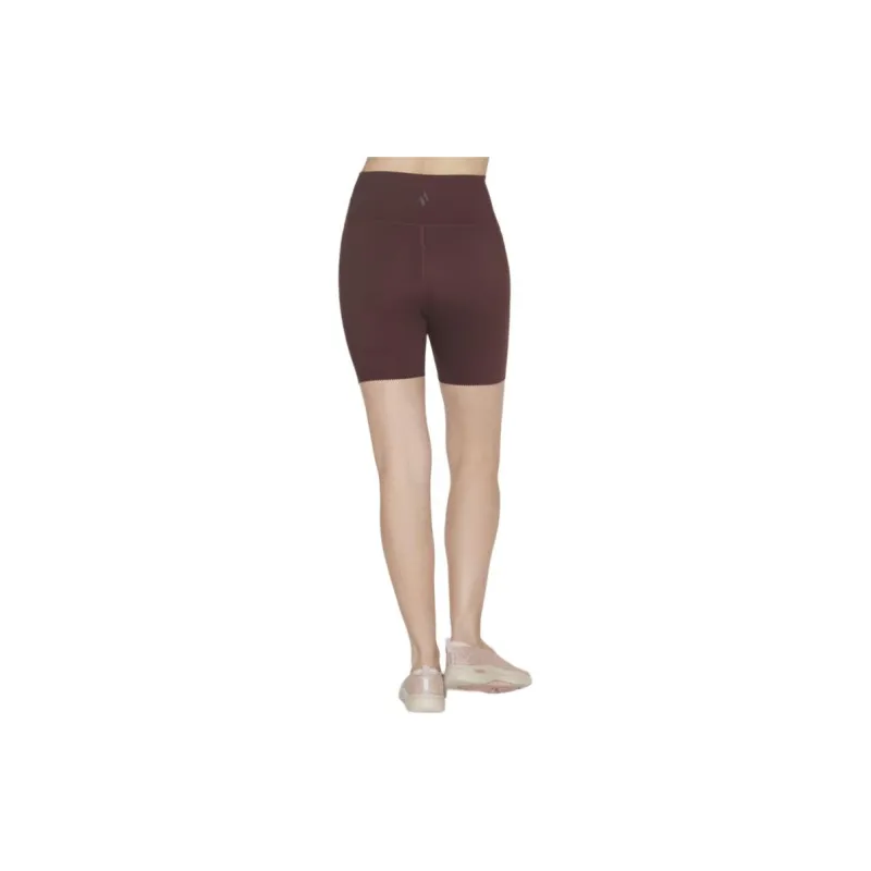 Skechers GO SCULPT 6 Inch Bike Short Sports Shorts Women's Brown-1