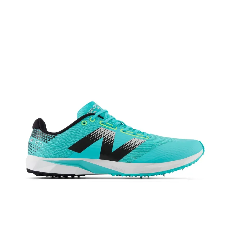 New Balance FuelCell XC7 V5 Cyber Jade Black Silver Metallic-1