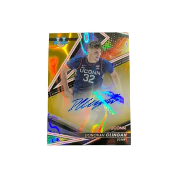 Topps Bowman 2022 23 Signature, Donovan Khen 32/75, Gold Fold, Card Pass Through Sports Cards 1 Pc