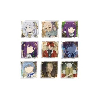 CRUX Fern, Huthark, Frieren, Himmel, Hita, Azar Frieren  Beyond Journey's End, Acrylic Clip Badges