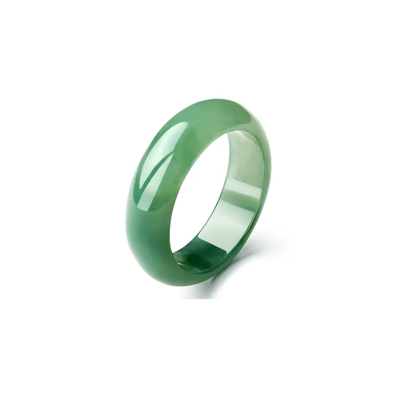 LAOMIAO Bean Type Jadeite Rings Unisex-0