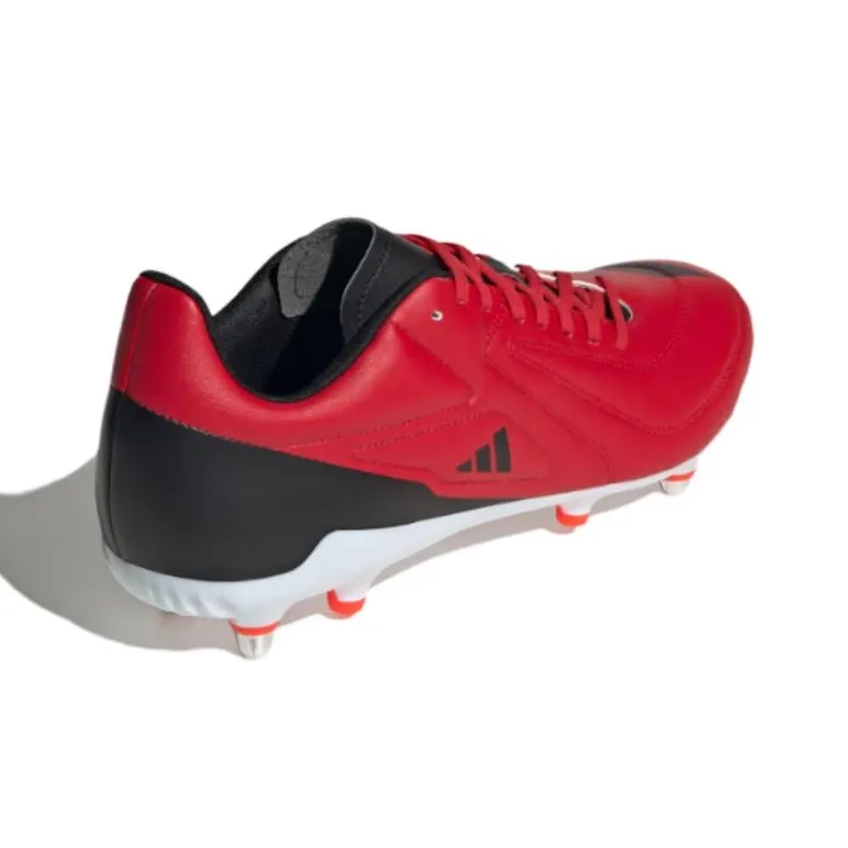 Adidas RS15 Slip Resistant Low Top Training Shoes Unisex Black Red-4