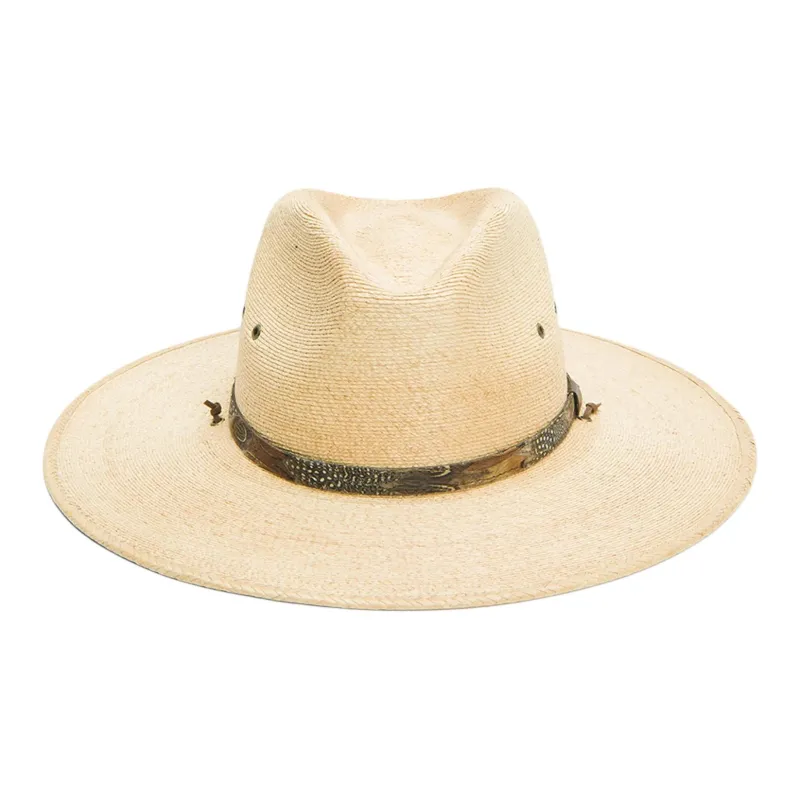 STETSON Palm Grass Sun Protection Hats Unisex Beige-2
