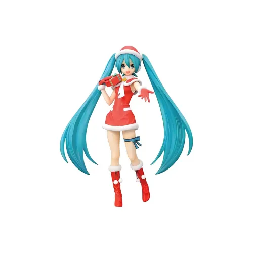 SEGA Hatsune Miku Sega Project Diva Miku Christmas Outfit 1.5 Edition Figure Bonus Gifts Medium
