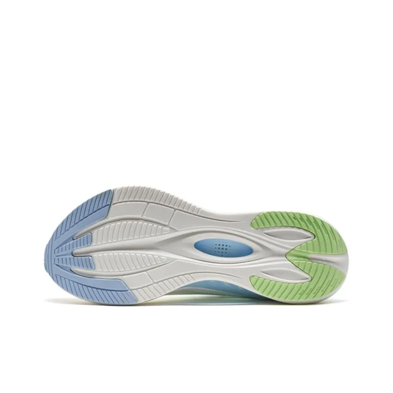 XTEP Hydrogen Wind 7.0 Cushioning Breathable Low Top Running Shoes Men's White Blue Box Included-6