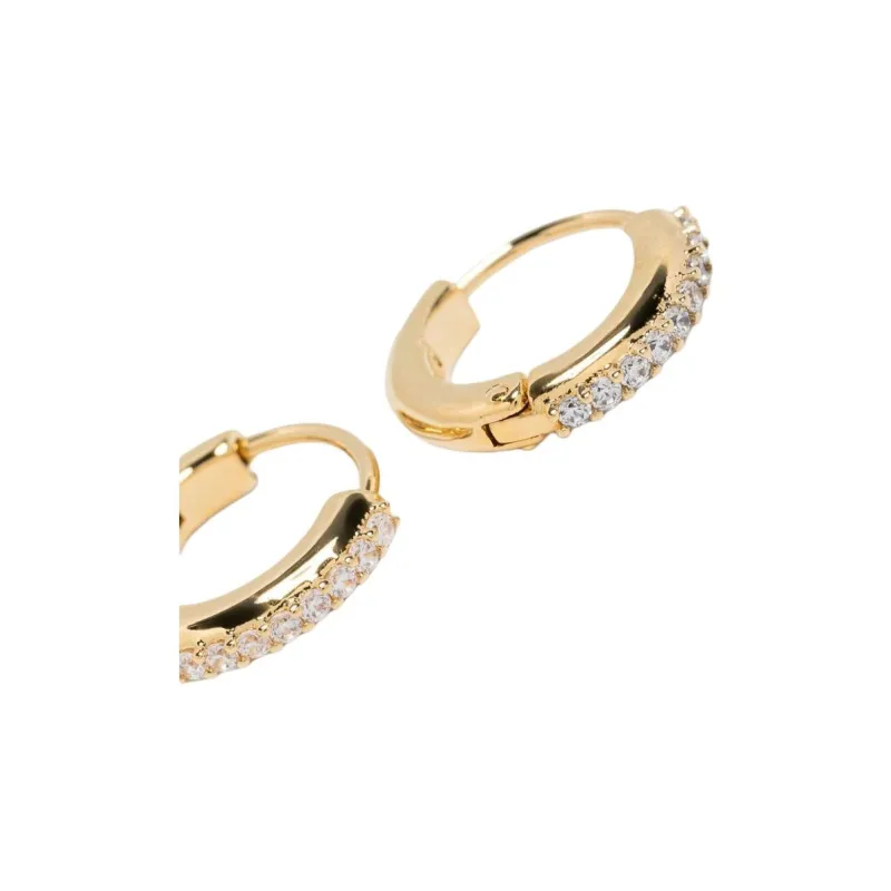 Swarovski Mini Matrix Hoop Earrings-1