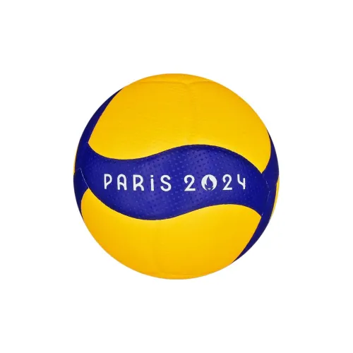 MIKASA Super Composite Cover Plate Size 5 Volleyball Unisex Yellow Blue