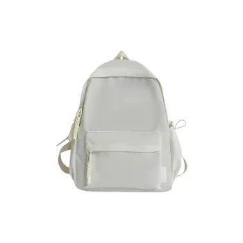 Banyanu Composite Cloth Backpack Unisex White/Black/Yellow/Green/Pink