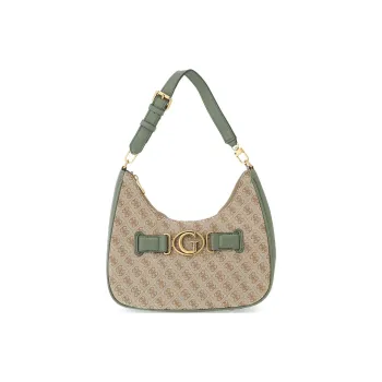 GUESS Polyester Hobo Bag, Handbag, Shoulder Bag Women's Green