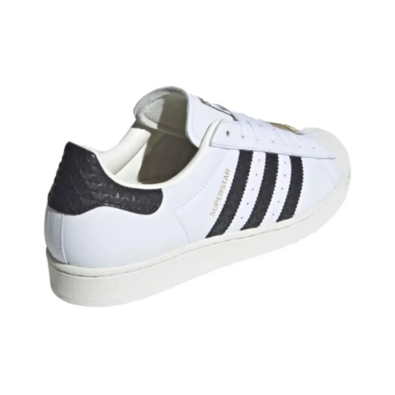 Adidas Low-Top Skateboard Shoes Unisex White-4
