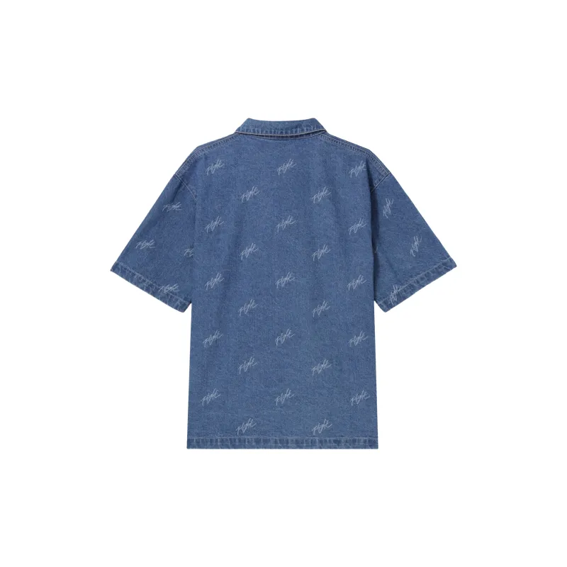 Nike T Shirts Men Blue-1