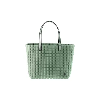 BPRIME 3D Cube, Heat Formed, Fabric One Shoulder Handbag Medium Size Women's Military Color