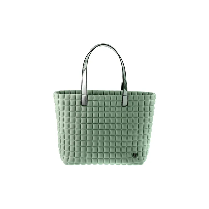 BPRIME 3D Cube, Heat Formed, Fabric One Shoulder Handbag Medium Size Women's Military Color-0