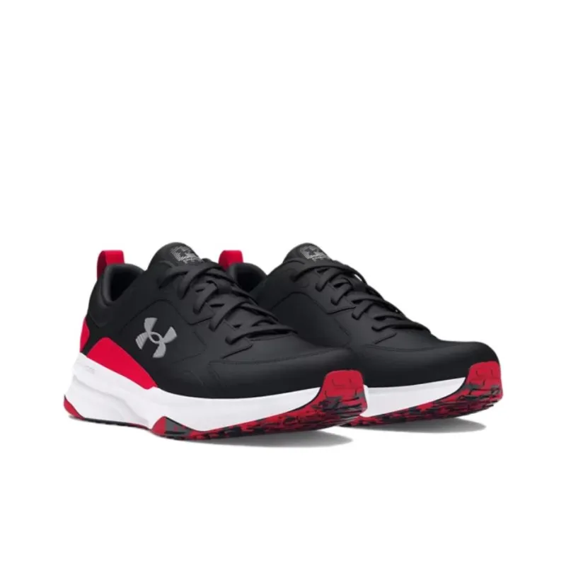 Under Armour Charged Edge Anti-Slip Wear-Resistant Low-Top Casual Running Shoes Men's Black-3