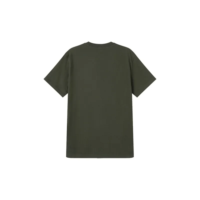 KENZO Logo Embroidered Crewneck T Shirt-1