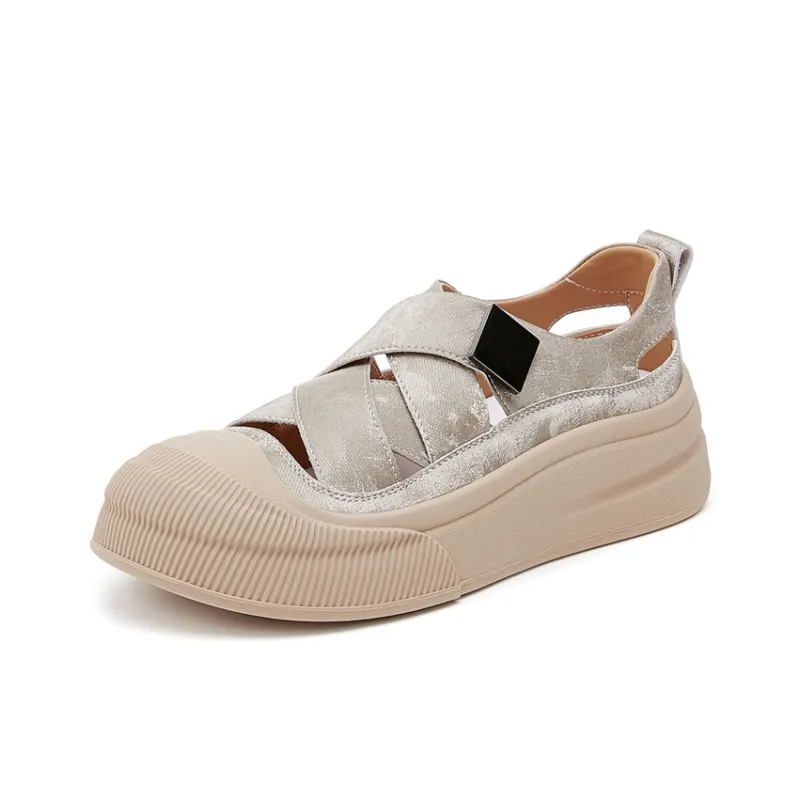 JOSINY Abrasion Resistant Breathable Low Top Casual Shoes Women's Khaki-1