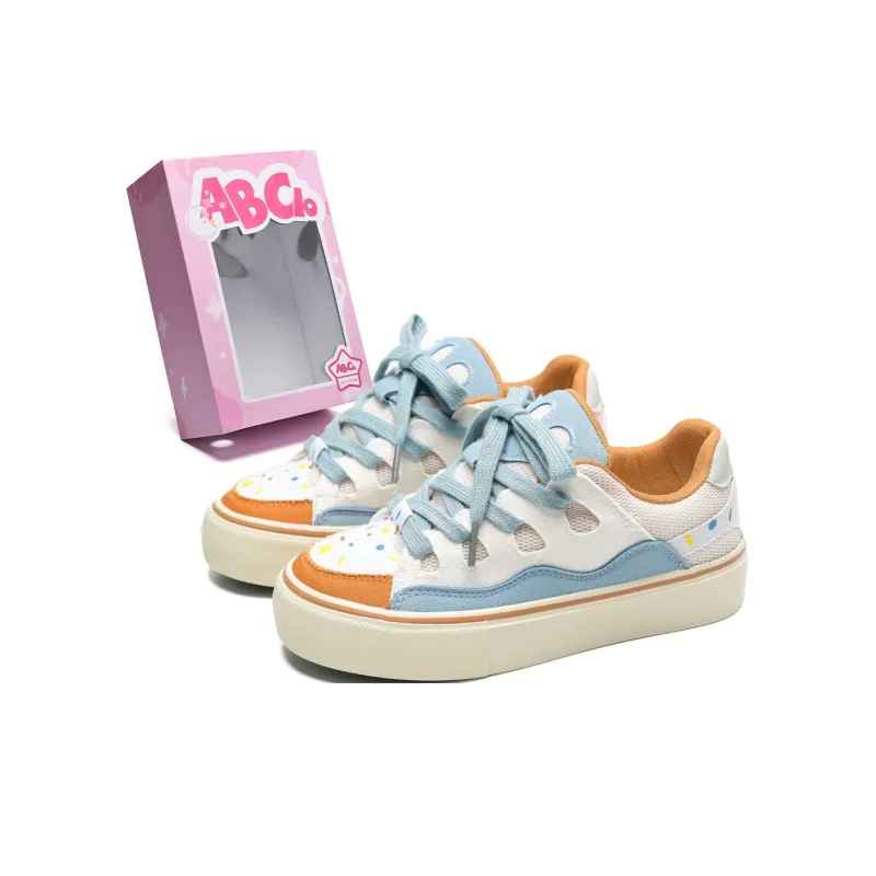 ABCIO Slip Resistant Waterproof Height Increasing Low Top Canvas Shoes-5