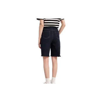 Hush Puppies Denim Shorts Women's Dark Blue
