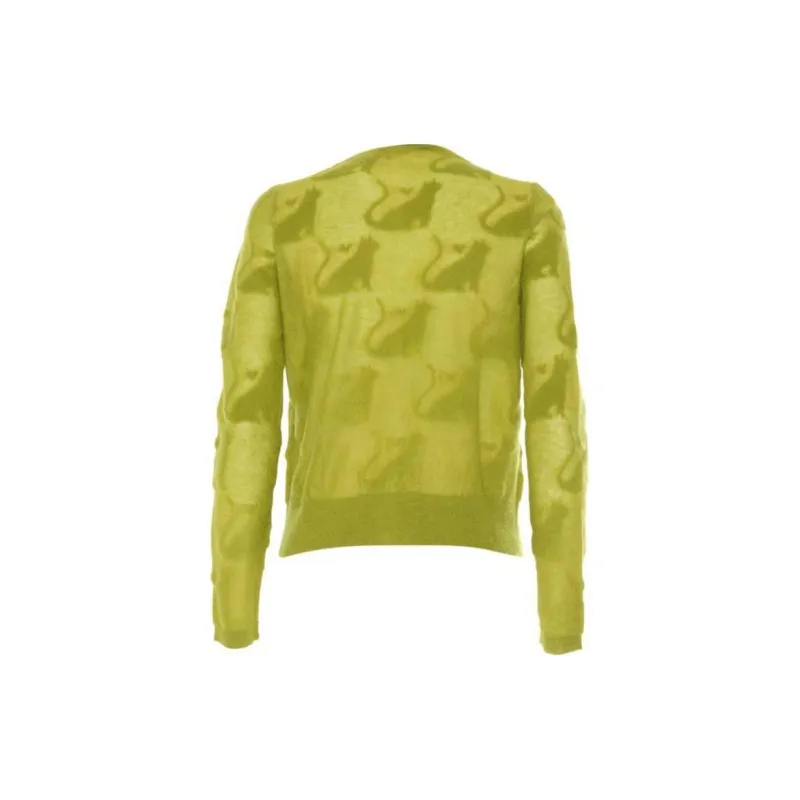 MaxMara Studio Buttoned Crewneck Cardigan-1