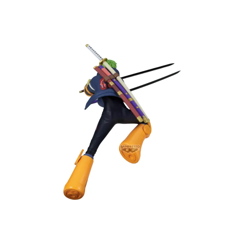 BANPRESTO BRC One Piece, Egghead Island Zoro, Battle Instant Figure Bonus Gifts 16cm-3