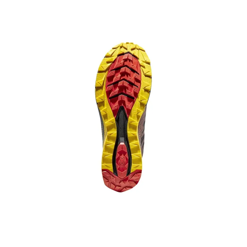 LA SPORTIVA Low-Top Running Shoes Men's Black Yellow-7