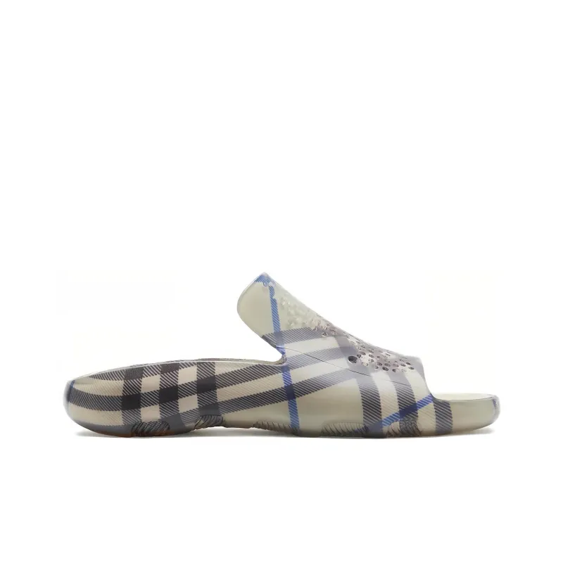 Burberry Stingray Checked Slides-1