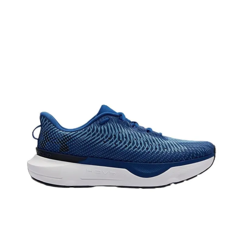 Under Armour Infinite Pro Cushioning Anti Slip And Wear Resistant Low Top Casual Running Shoes Men's Blue-1