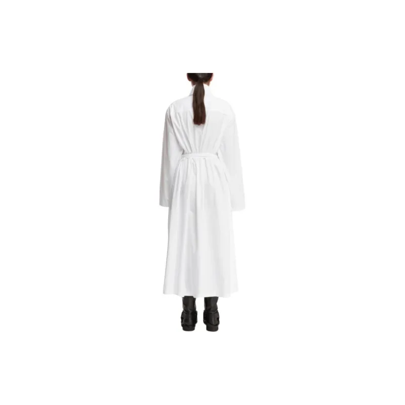 JIL SANDER Long-Sleeved Dresses Women's White-1