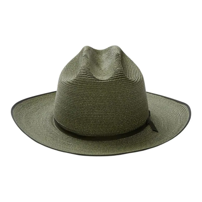 STETSON Linen Satin Sheepskin Sun Protection Hats Unisex Green-2