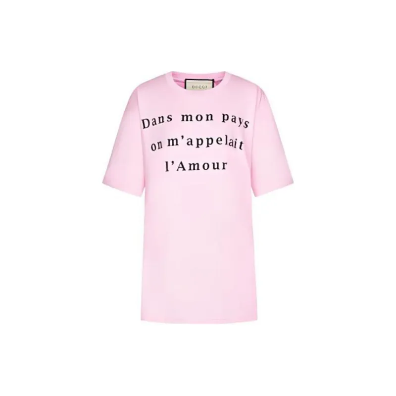 GUCCI T Shirts Women's Pink-1