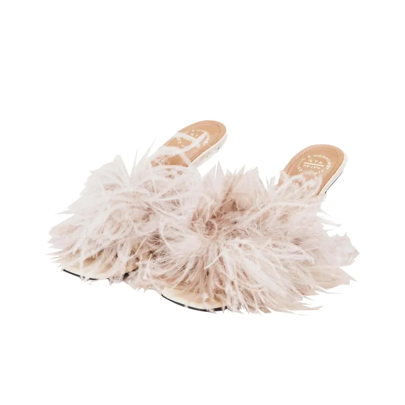 ATP Atelier Slide Slippers 7cm Women's Pink-2