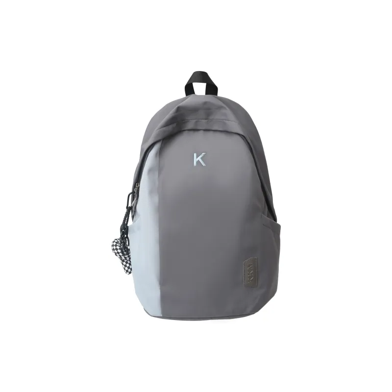 OURFUN Nylon Backpack White/Gray/Black/Orange/Green-3