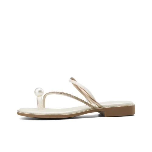 DAPHNE Flip Flops Women's Apricot