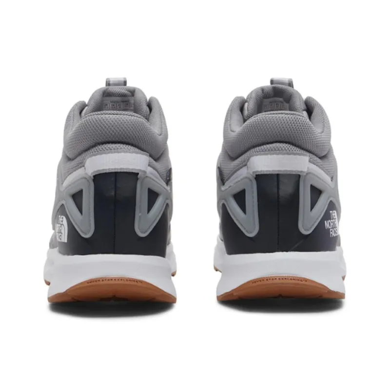 THE NORTH FACE Oxeye Wear resistant And Waterproof Mid Top Outdoor Shoes Men's Gray-3