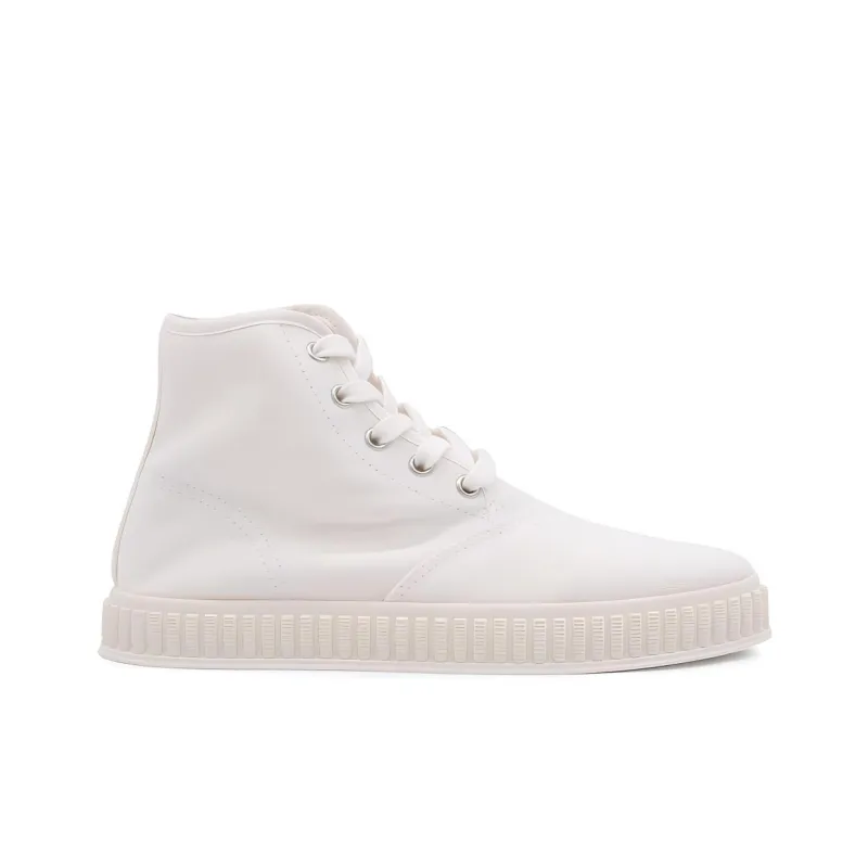 Maison Margiela High-top Cotton Sneakers-1