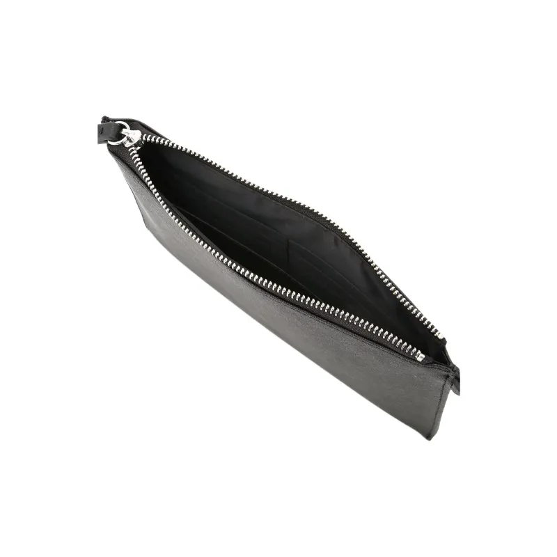 GUESS PVC Polyvinyl Chloride Clutch Women's Black-2