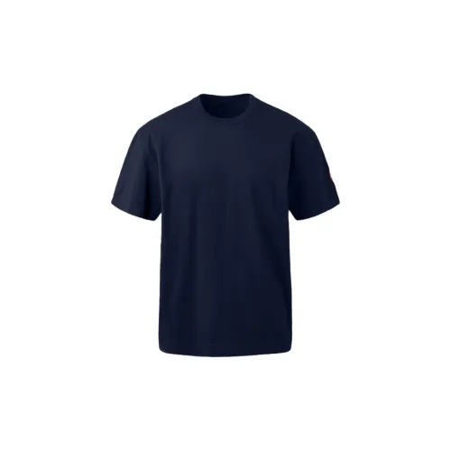 Canada Goose T-Shirts Men Marine Blue