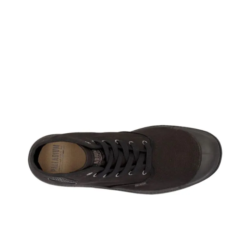 Palladium Pampa Hi Anti Slip Wear Resistant High Top Canvas Shoes Men's Black-3