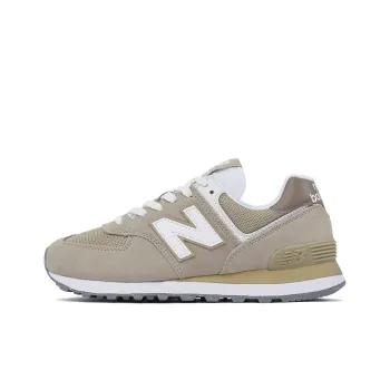 New Balance 574 Light Mushroom Stoneware White