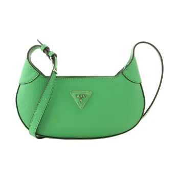 GUESS Polyurethane PU Crossbody Bag, Shoulder Bag Regular Women's Green