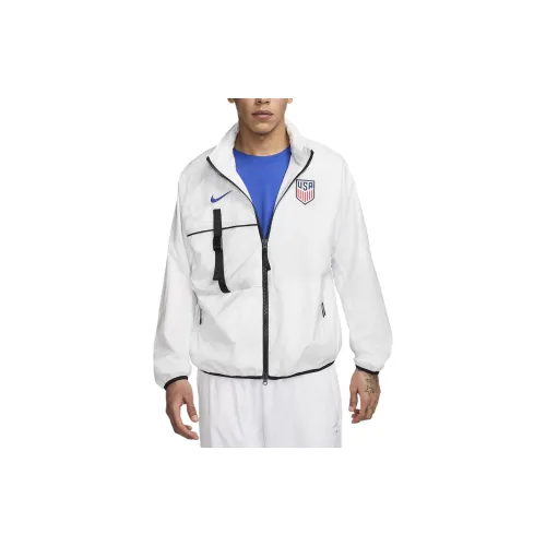 Nike USA Olympic Team Series Jackets Men Peak White