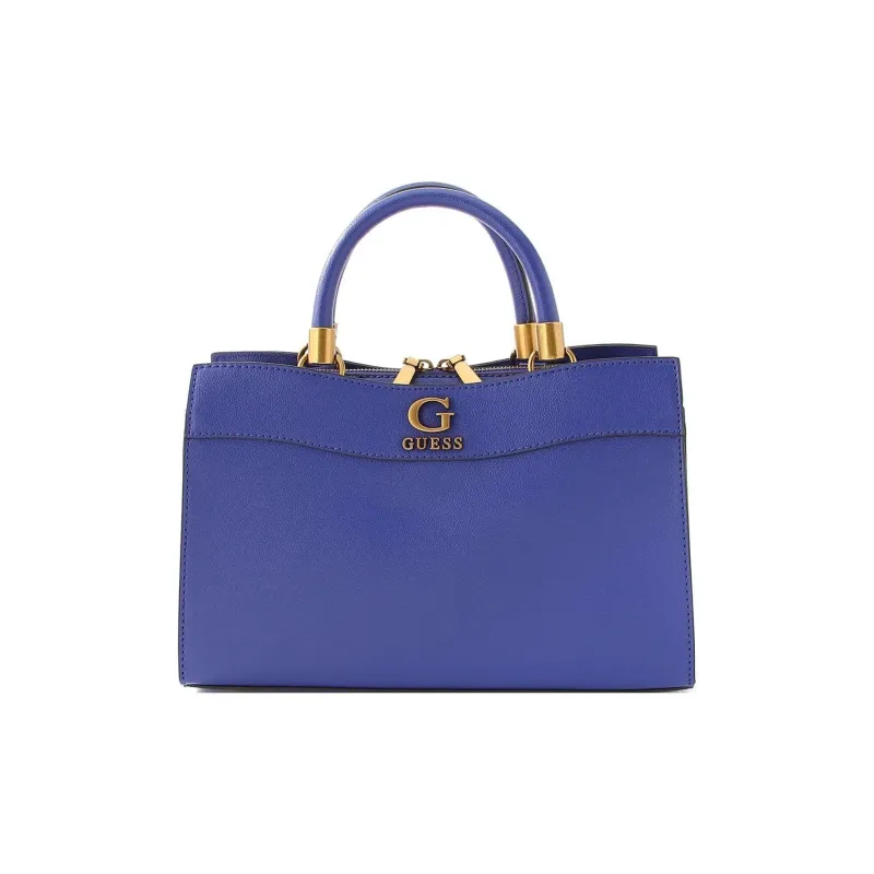 GUESS Synthetic Leather Shoulder Bag, Crossbody Bag, Handbag Small Size Women's Violet-0