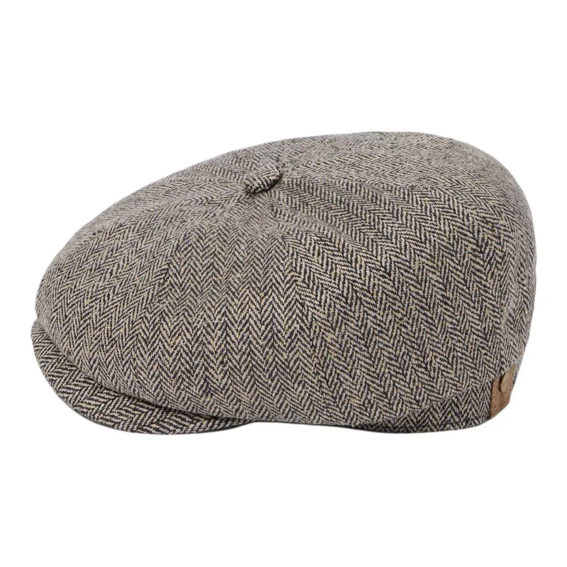 STETSON Silk Cotton Silk Polyester Berets Unisex Brown-4