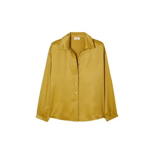 AMERICAN VINTAGE A.M Shirts Women's Yellow