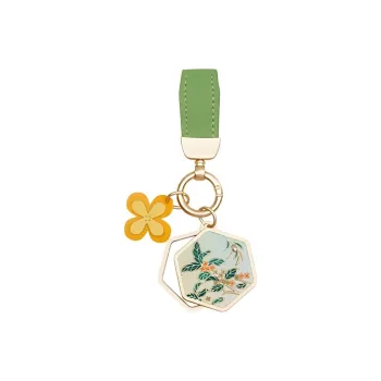 SUZHOU MUSEUM Metal Keychains Unisex