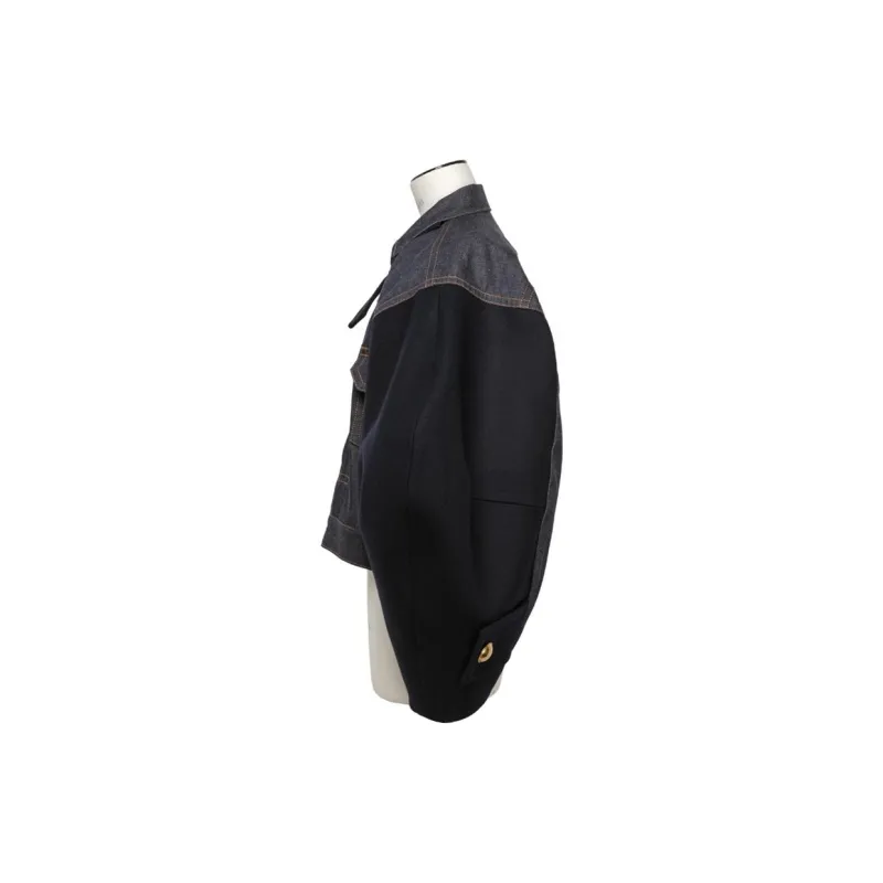 Sacai Panelled Denim Jacket-3