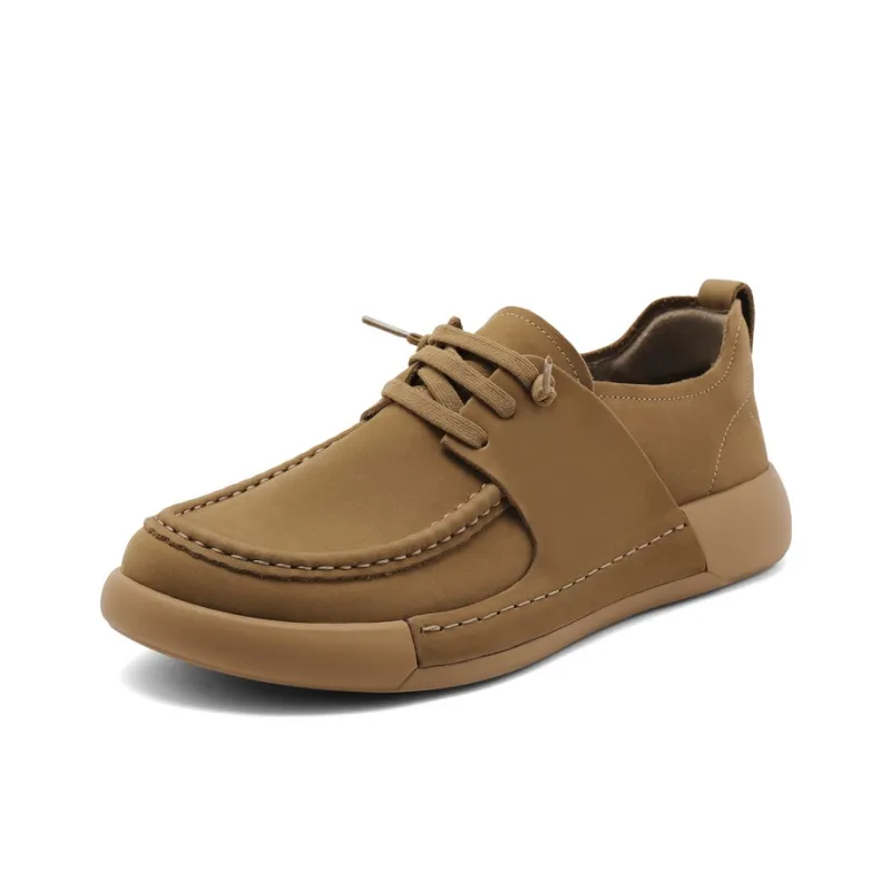 BELLE Men's Casual Shoes Men Low Top Earth Yellow/Gray/Black-1