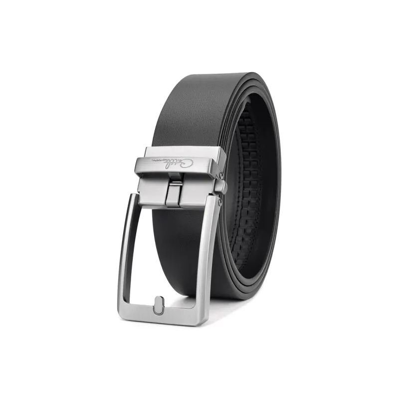 Cows Reign Single Layer Top Grain Cow Leather Leather Belts Men's Width 3.4cm-1