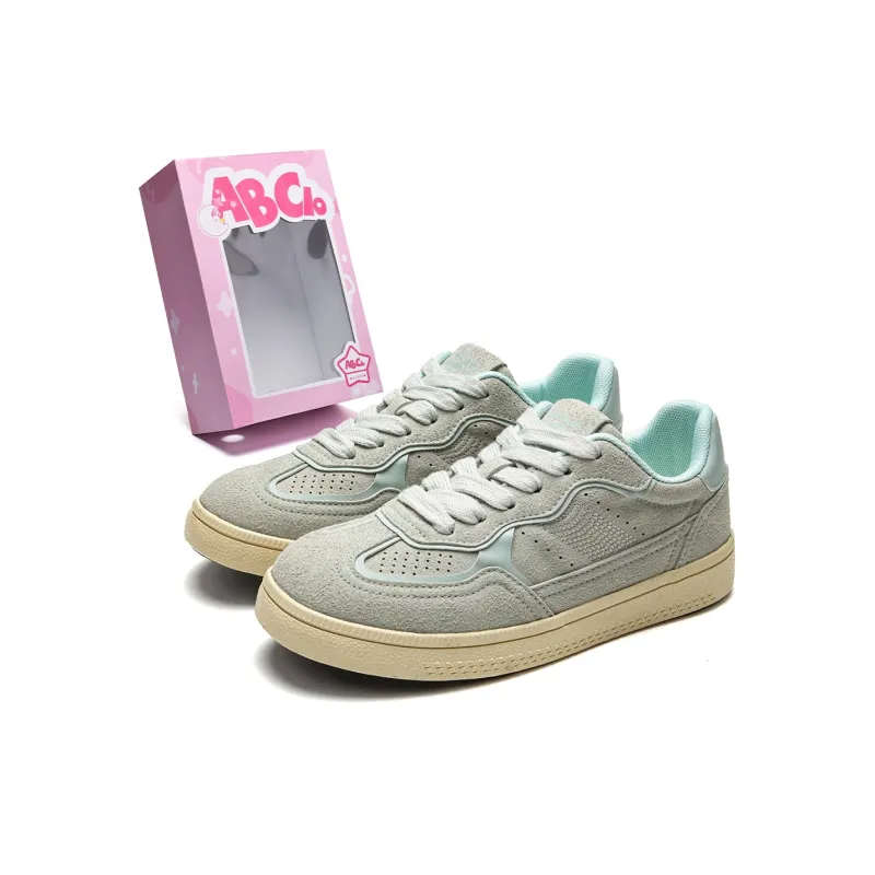 ABCIO Anti-Slip And Wear-Resistant Support Height Increasing Low-Top Skateboard Shoes Box Included Women's-15