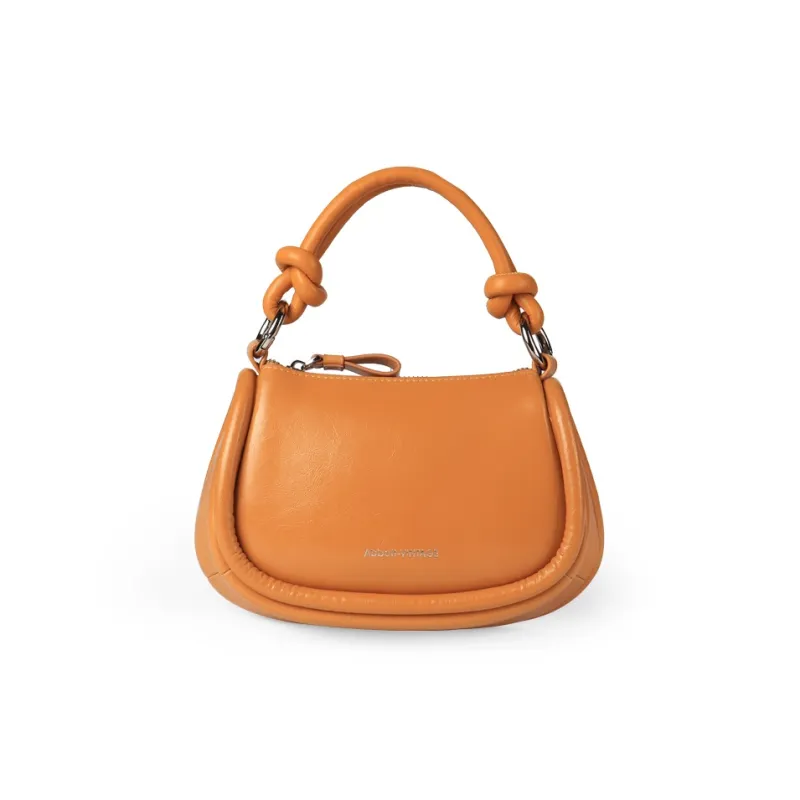 Abbott-VINTAGE Cow Split Leather Shoulder Bag Regular Women's-5